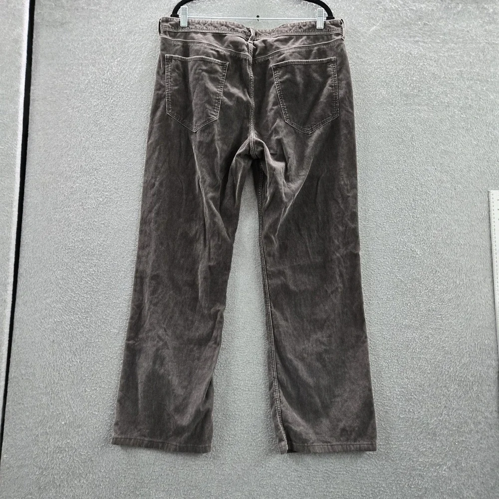 Banana Republic Men‎ Pants 36/32 Brown Khakis Corduroy Straight Fit Button